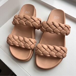 BP Braided Sandals (light pink)